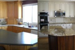 BeforeAfterMapleCabinets